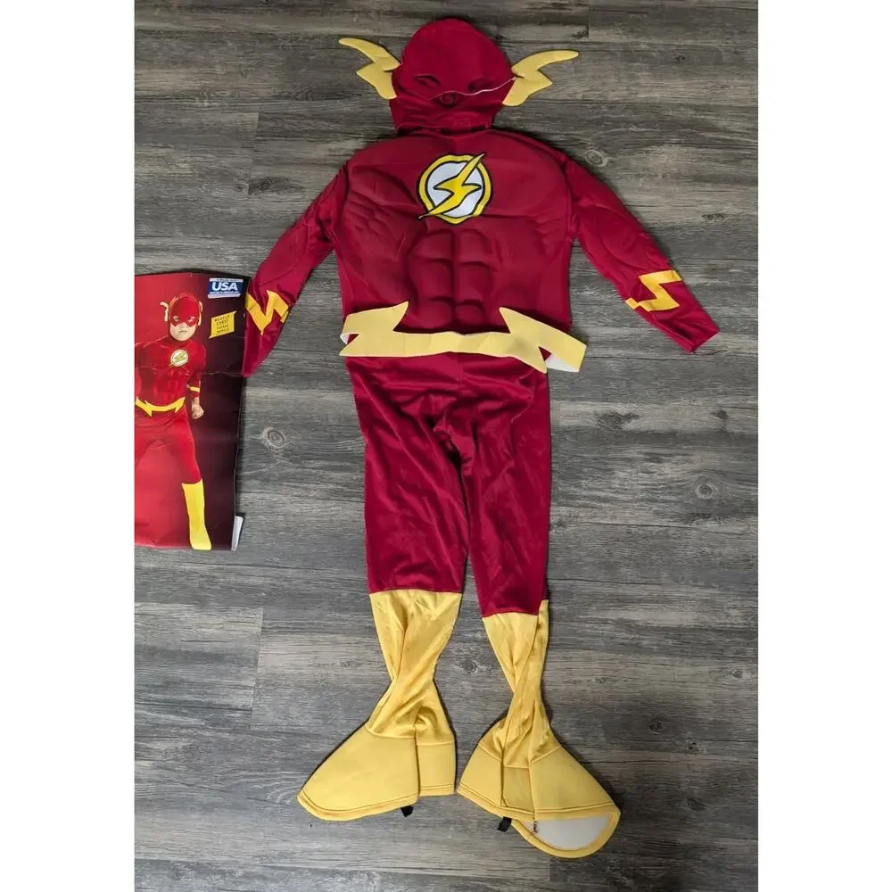 Rubies Comics The Flash Deluxe Muscle Chest Halloween Costume Boys S 3-4 Years